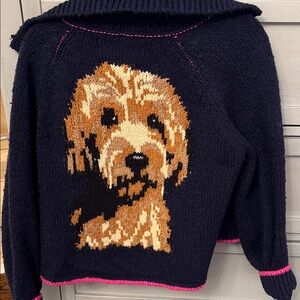 Anthropologie (Pilcro) doodle cardigan size small.